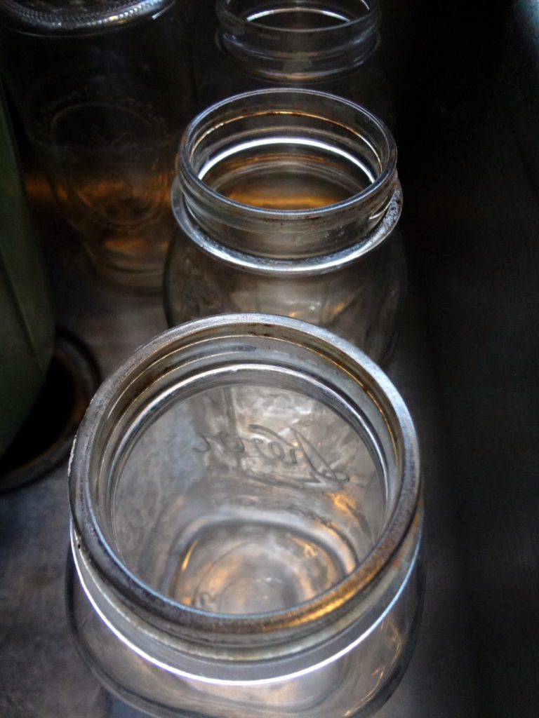 mason jars by pixiespocket.com - Putting down roots, dusting out the corners.